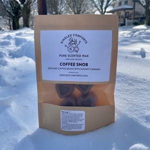 SALE Coffee Snob 100% Beeswax Scented Wax Cubes Melts